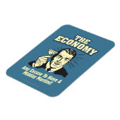 Magnet Flexible L'économie : Martini de midi (Côté Gauche)