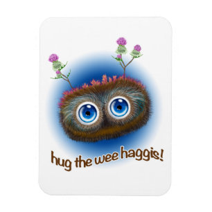 Magnet Flexible L'écossais 'hulule Toots Haggis