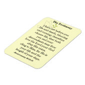 Magnet Flexible L'Écriture Des Témoignages (Côté Gauche)