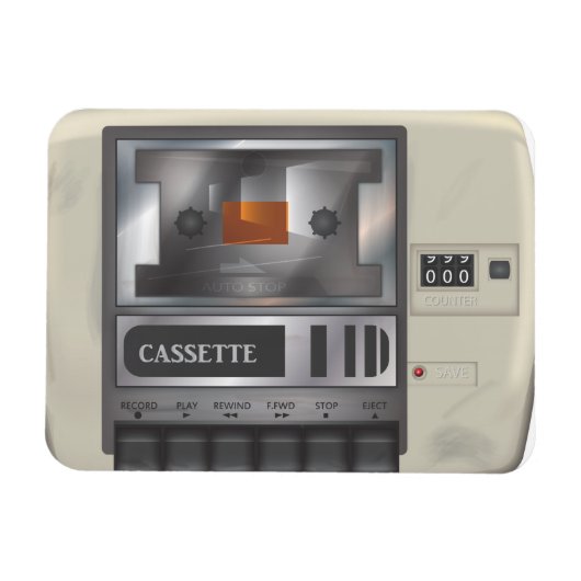 Magnet Flexible Lecteur de cassette (Horizontal)