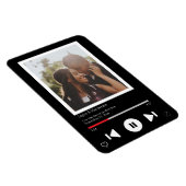 Magnet Flexible Lecteur de musique Enregistrer la date de la premi (Côté Droit)