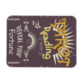 Magnet Flexible Lecteur de tarot impression vintage (Horizontal)