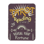 Magnet Flexible Lecteur de tarot impression vintage (Vertical)