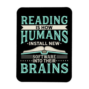 Magnet Flexible Lecteur Lecture Cadeau Nouveau Cerveau