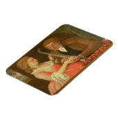 Magnet Flexible Lecture de la Palme (huile sur toile) (Côté Gauche)