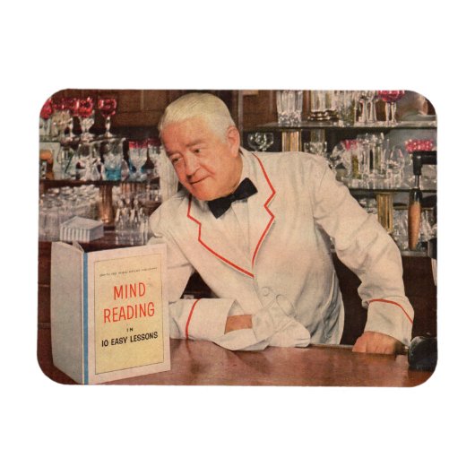 Magnet Flexible lecture d'esprit au bar (Horizontal)