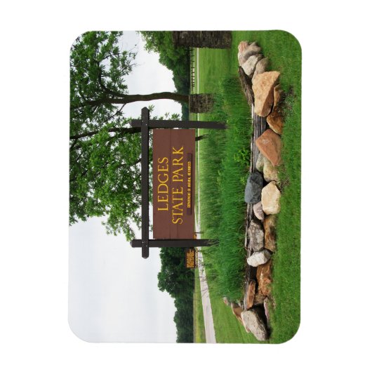 Magnet Flexible Ledges State Park, Iowa (Vertical)