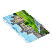 Magnet Flexible Leeds Angleterre Castle Panorama (Côté Droit)