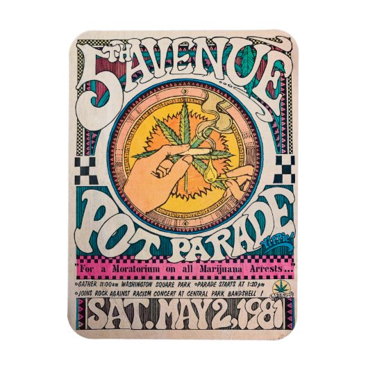 Magnet Flexible Légaliser historique It Pot Parade Pot Pot Poster (Vertical)