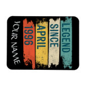 Magnet Flexible Legend Since April 1996 (Horizontal)