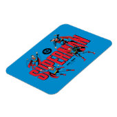 Magnet Flexible Légendes de Superman pour toujours Graphique (Côté Gauche)