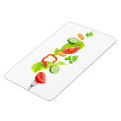 Magnet Flexible Légumes de salade frais (Côté Gauche)