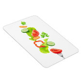 Magnet Flexible Légumes de salade frais (Côté Droit)