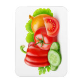 Magnet Flexible Légumes frais (Vertical)