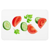 Magnet Flexible Légumes volants (Horizontal)