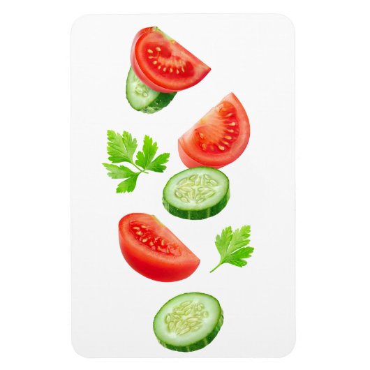 Magnet Flexible Légumes volants (Vertical)