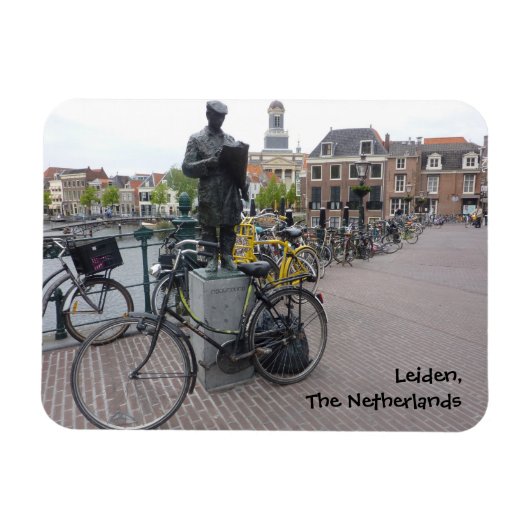 Magnet Flexible Leiden (Statue & Vélos) (Horizontal)