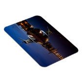 Magnet Flexible Leidschendam moulin à vent avec réflexion la nuit (Côté Droit)