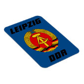 Magnet Flexible Leipzig, DDR - Allemagne de l'Est (Côté Droit)