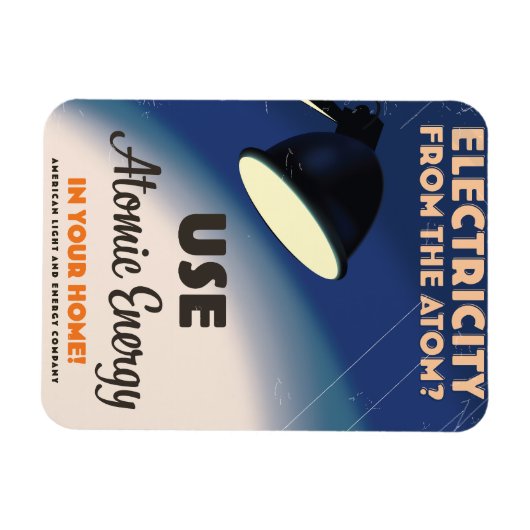 Magnet Flexible L'électricité de l'Atom ? (Horizontal)