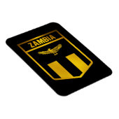 Magnet Flexible L'Emblème de la Zambie (Côté Droit)
