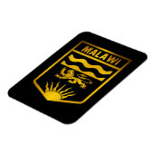 Magnet Flexible L'emblème du Malawi (Côté Gauche)