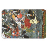 Magnet Flexible L'empereur de l'école Mughal Akbar River Ganges (Horizontal)