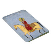 Magnet Flexible L'empereur moghol Farrukhsiyar(1683-1719) (r.1713 (Côté Droit)