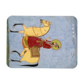 Magnet Flexible L'empereur moghol Farrukhsiyar(1683-1719) (r.1713 (Horizontal)