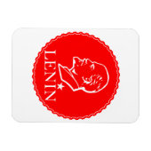 Magnet Flexible Lénine, URSS, CCCP, Union soviétique, Communisme (Horizontal)