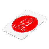 Magnet Flexible Lénine, URSS, CCCP, Union soviétique, Communisme (Côté Gauche)