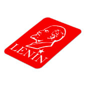 Magnet Flexible Lénine, URSS, CCCP, Union soviétique, Communisme (Côté Gauche)