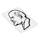 Magnet Flexible Lénine, URSS, CCCP, Union soviétique, Communisme (Côté Droit)