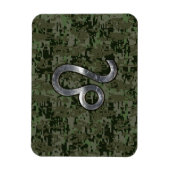Magnet Flexible Léo Zodiac Connexion Camouflage numérique vert (Vertical)