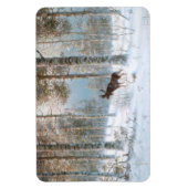 Magnet Flexible Leodinovich : Un élan dans la forêt (Vertical)