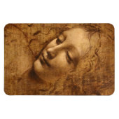 Magnet Flexible Leonardo Da Vinci Chef D'Une Femme (Horizontal)