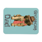 Magnet Flexible Leonberger Papa (Horizontal)