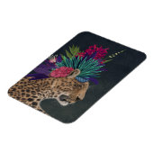 Magnet Flexible Leopard avec tête tropicale (Côté Gauche)