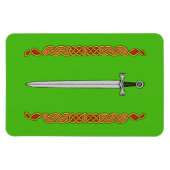 Magnet Flexible L'épée irlandaise et le réseau (Horizontal)