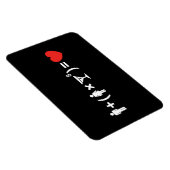 Magnet Flexible L'équation d'amour pour les femmes (Côté Droit)