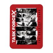 Magnet Flexible L'équipe du suicide | Équipe spéciale X (Vertical)