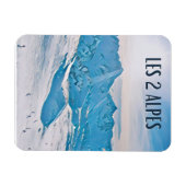Magnet Flexible Les 2 Alpes Station de ski (Horizontal)