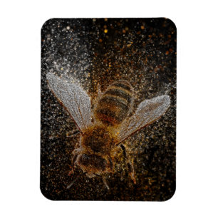 Magnet Flexible Les abeilles tombées sont magiques