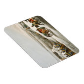 Magnet Flexible Les Alliés devant Dantzic en hiver, gravée par M (Côté Droit)
