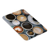 Magnet Flexible Les amateurs de café rêvent de caféine (Côté Droit)