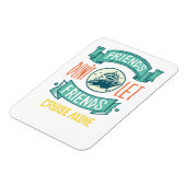 Magnet Flexible Les amis ne laissent pas les amis s'amuser seuls (Côté Gauche)