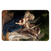 Magnet Flexible Les Anges par William Adolphe Bouguereau (Horizontal)