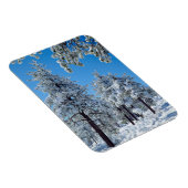 Magnet Flexible Les arbres couverts de neige dans les Laguna Mount (Côté Droit)
