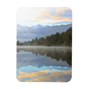 Magnet Flexible Les arbres du lac Misty Réflexion Nature paisible