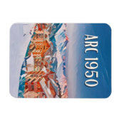 Magnet Flexible Les Arcs 1950 Station de ski (Horizontal)